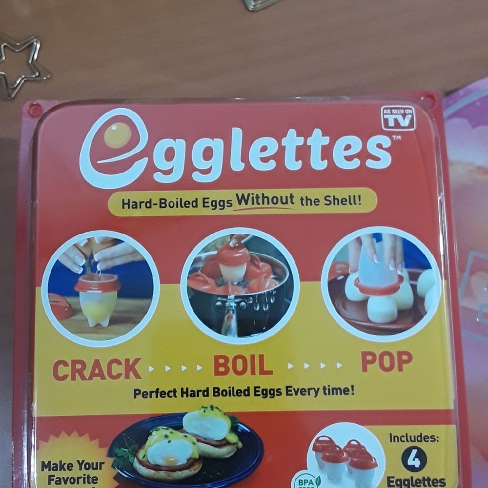 Egglettes!!!! As seen on TV. Perfect Hard Boiled Eggs Every Time. Brand New! - Picture 4 of 7